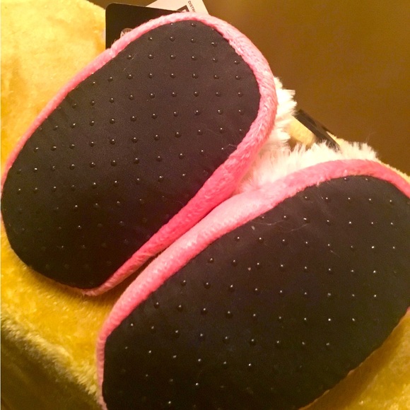 NFL Licensed / STEELERS INFANT BOOTIES / Pink / Grip Sole / Baby 3-6 Months / 🌸 - Picture 8 of 13